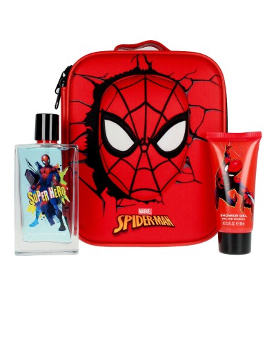 Parfumset voor Kinderen Marvel Spiderman EDT 3 Onderdelen