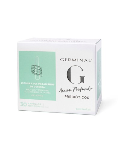 Germinal Acción Profunda: 30 Fiale Antietà Prebiotiche (1ml) - Pelle Radiosa
