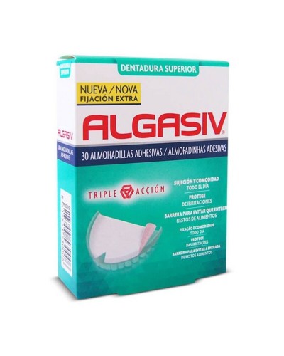 Algasiv Superior: Upper Denture Adhesive Cushions - 30 Units
