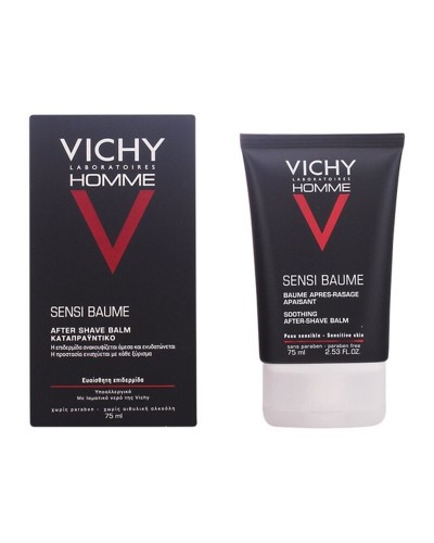 Vichy Homme Sensi Baume Bálsamo Aftershave Calmante 75ml - Piel Sensible

