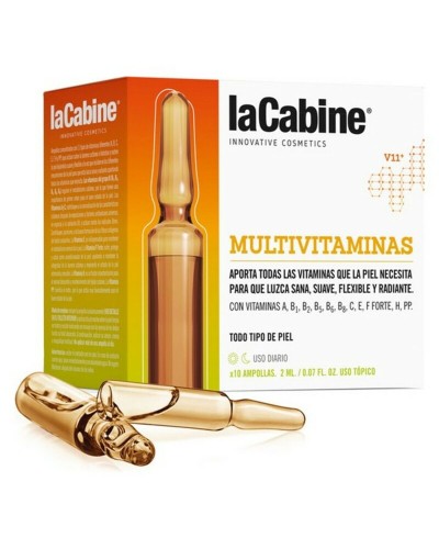 laCabine Multi Vitamin Fiale Viso (10x2ml) - Illuminante Anti-Età
