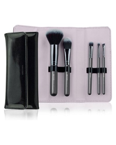 Mejor Set de Brochas de Maquillaje Black Day to Night - 6 Pzs para Look Completo
