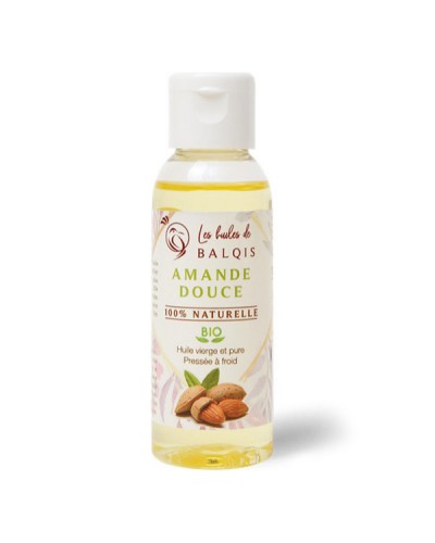 Huile Essentielle d'Amandes Douces Les Huiles de Balquis 50ml - Hydratante & Apaisante
