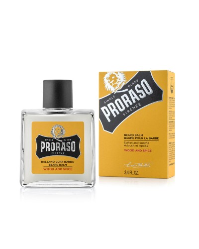 Skäggbalsam Yellow Proraso Wood And Spice 100 ml