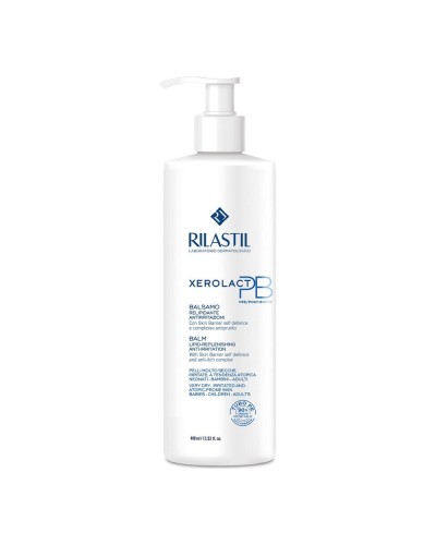 Rilastil Xerolact PB Baume Anti-Démangeaisons 400ml - Peau Sèche & Atopique
