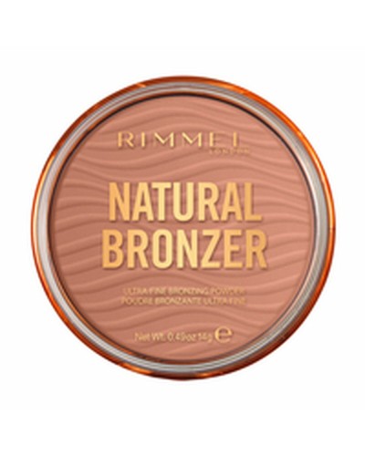 Rimmel London Natural Bronzer - Polvos Bronceadores Efecto Natural Sunlight 001 - 14g
