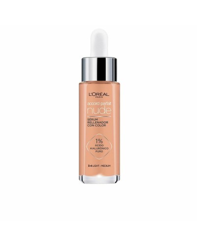 L'Oreal Accord Parfait Base de Maquillaje Cremosa 3-4, 30ml - Acabado Natural
