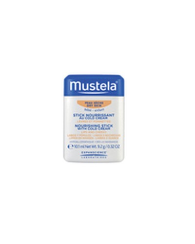 Mustela Feuchtigkeitscreme für Gesicht und Lippen Kinder - Schützt & Beruhigt (10ml)
