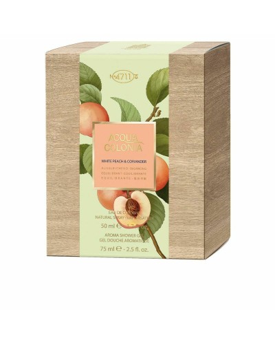 Unisex' Perfume Set 4711 Peach 2 Pieces Coriander