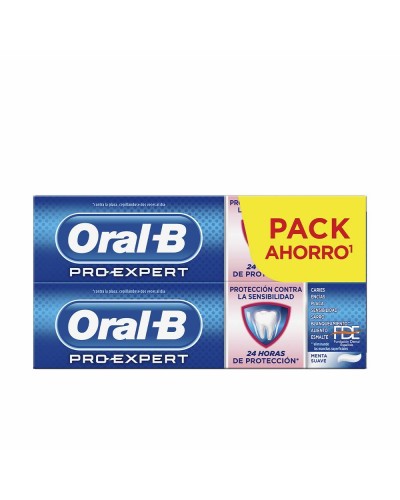 Oral-B Expert Blancheur : Dentifrice Dents Sensibles (2x75ml)
