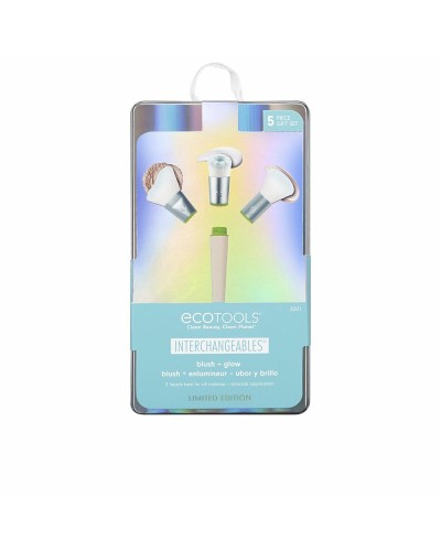 Ecotools Pinselset 5-teilig - Vegan & Tierversuchsfrei Make-up Basis Set
