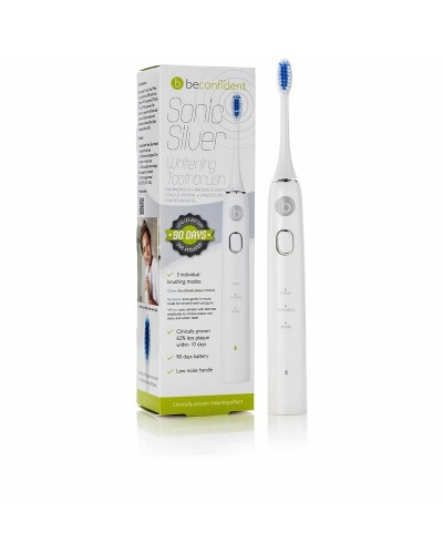 Beconfident Spazzolino Elettrico Sonic Silver - Igiene Orale Profonda
