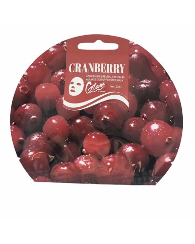 Fuktande och tonande mask Glam Of Sweden Blåbär (23 ml)