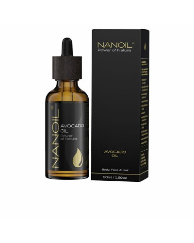 Nanoil Olio Viso Avocado 50ml - Power of Nature - Idratante & Nutriente
