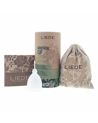 Copa Menstrual Liebe Talla L - Suave & Reutilizable - Higiene Íntima Femenina

