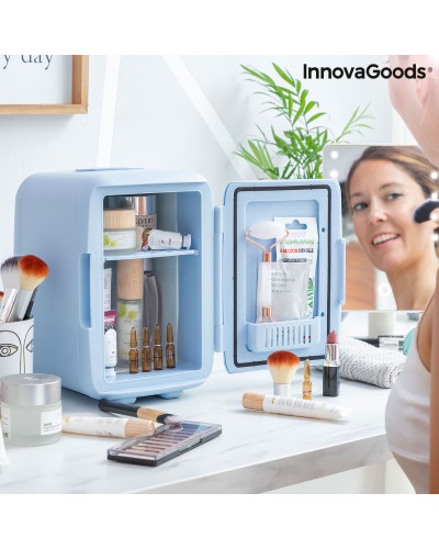 InnovaGoods Mini Frigo Cosmetici Frecos - Portatile, Compatto, Cura Pelle
