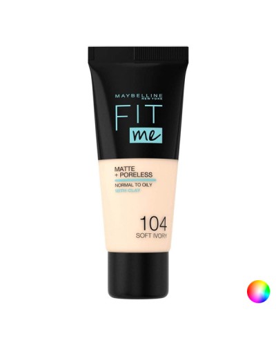 Maybelline Fit Me ! Fond de Teint Fluide Matifiant - 30ml - Effet Naturel
