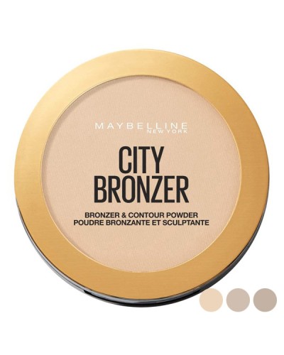 Maybelline Terre City Bronzer - Poudre Bronzante Effet Naturel 8g

