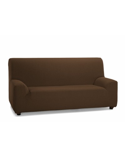 Elasticized Sofa Cover Hosteline OLIMPO Brown for 2-3 Seater Sofas

