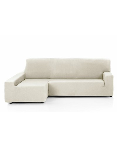 Skydd för chaiselong med kort vänster arm Hosteline OLIMPO Elfenben 48 x 29 x 14 cm