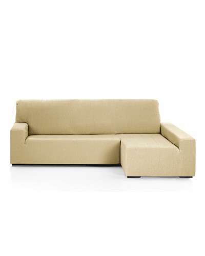 Sohvapöydän päällinen, jossa on lyhyt vasen käsivarsi Hosteline CAMERON Beige 48 x 29 x 14 cm