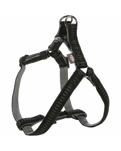 Harnais Trixie Comfort Softline Noir Graphite XS/S pour Petits Chiens
