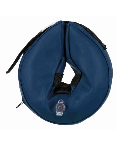 Collare Protettivo Gonfiabile per Cani Trixie, 14-18 cm, Azzurro