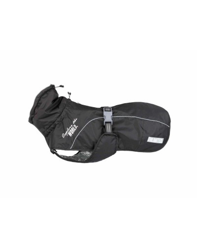 Trixie Explore Dog Raincoat, Size M, Black
