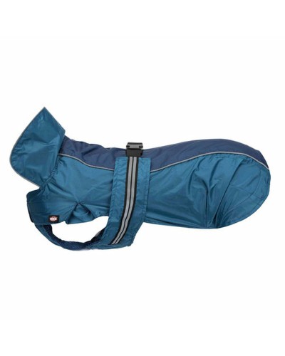 Trixie Rouen Impermeable para Perros, Azul XS, Protección contra la Lluvia y el Frío
