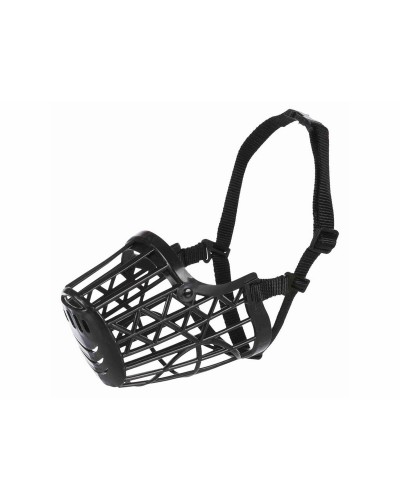 Trixie Museruola in Nylon Nero per Piccoli Cani