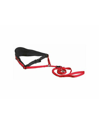 Laisse pour Chien Trixie Rouge Réglable et Confortable

