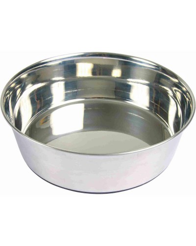 Gamelle pour Chien en Acier Inoxydable Trixie, 500 ml, pour Nourriture ou Eau

