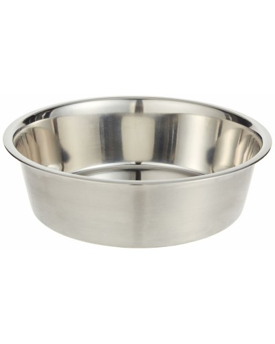 Gamelle pour chien Trixie en acier inoxydable 1,7 L - Hygiénique et durable
