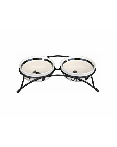 Trixie Double Bowls for Pet Food and Water
