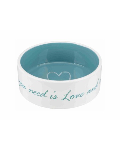 Trixie Stainless Steel Dog Bowl, durable and easy to clean
