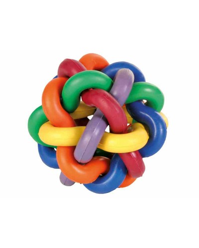 Trixie Multicolored Rubber Dog Toy for Chewing and Throwing
