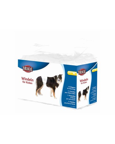 Pannolini Trixie M/L per Cani - 12 Unità - Comfort e Protezione