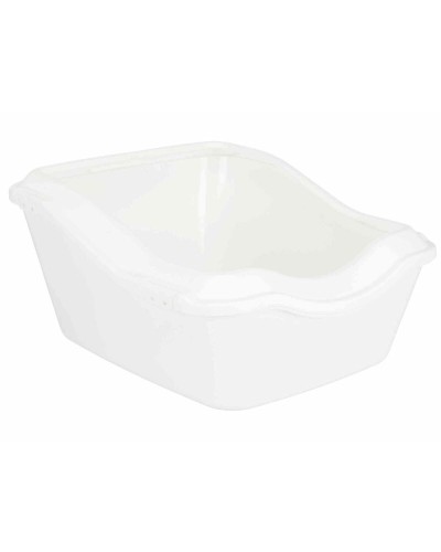 Trixie Cleany Arenero para Gatos - Blanco, 45 × 29 × 54 cm, Plástico
