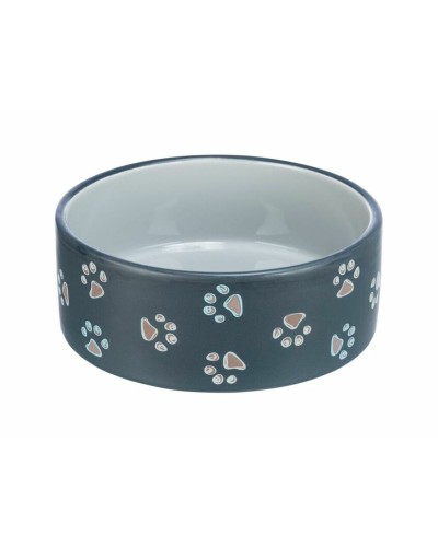 Trixie Gamelle pour Chat, 15 cm, Grise, Plastique
