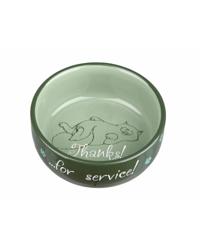 Trixie Cat Bowl, Anti-Tip, Plastic, 0.25 L, Grey
