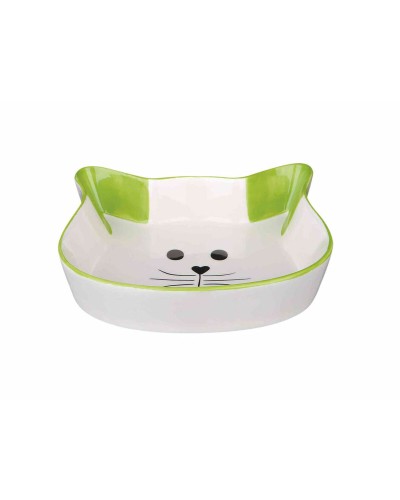 Cuenco para Gatos Trixie, Ø 12 cm, de Acero Inoxidable, Higiénico para Comida o Agua.
