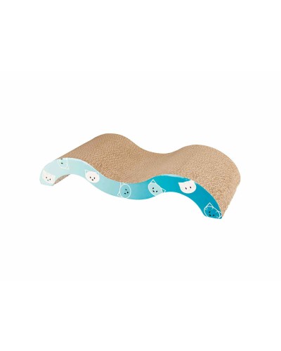 Trixie 48001 Interactive Cardboard Game Turquoise for Cats | Smart Game for Stimulation
