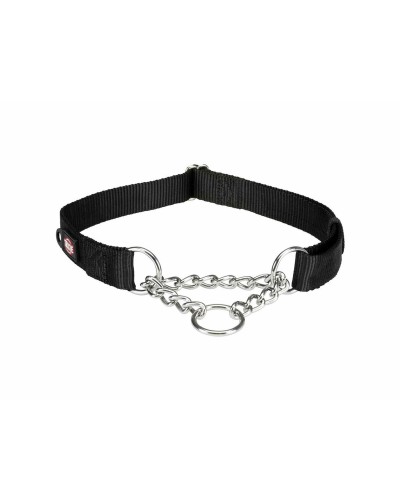 Träningshalsband Trixie New Premium Svart L/XL 45-70 cm