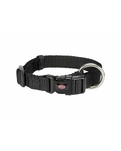 Collar Ajustable Trixie New Premium Negro para Perros Grandes (40-65 cm)
