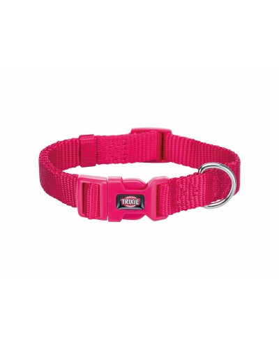Collier Trixie New Premium Fuchsia pour Petits Chiens, 25-40 cm, Réglable
