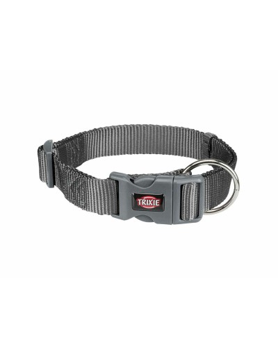 Trixie Premium Anti-Ausbruch Halsband New Graphite Verstellbar 40-65 cm L/XL
