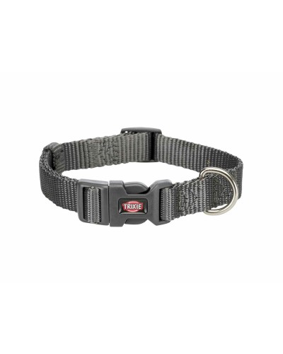 Collier Premium Trixie New pour Petits Chiens, Graphite, 25-40 cm
