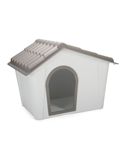 IMAC Zeus 90 Grey Stall - Stackable, Practical, Resistant - 98.5 x 72.5 x 77.5 cm
