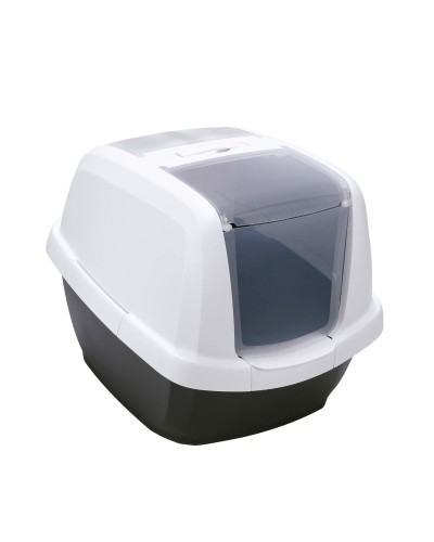 IMAC Blue and White Cat Litter Box, 62 x 47.5 x 49.5 cm
