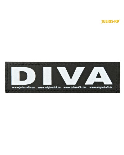 Etiketter för sele Julius K9 DIVA S